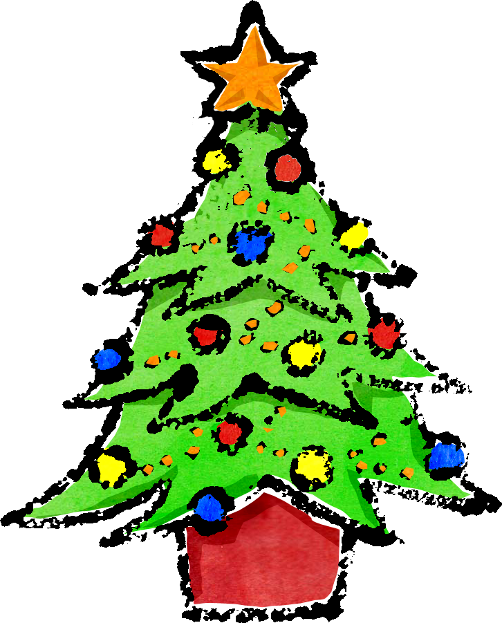 クリスマス ツリー イラスト おしゃれ詳細 3位