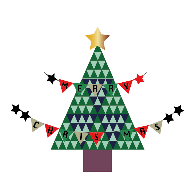 クリスマス ツリー イラスト おしゃれ 無料詳細 5位