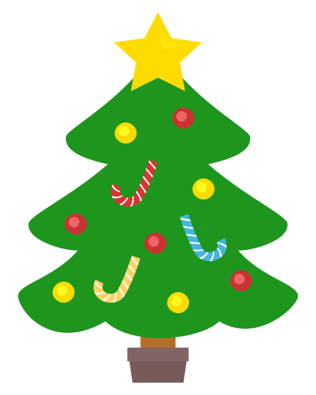 クリスマス ツリー イラスト かわいい詳細 12位