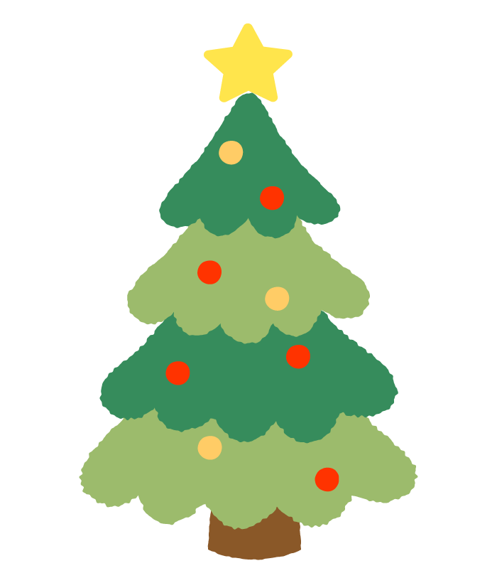 クリスマス ツリー イラスト かわいい詳細 5位