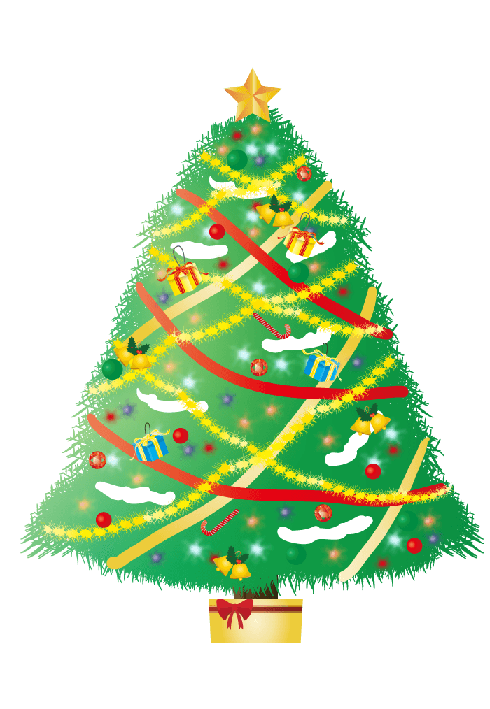 クリスマス ツリー イラスト かわいい詳細 8位