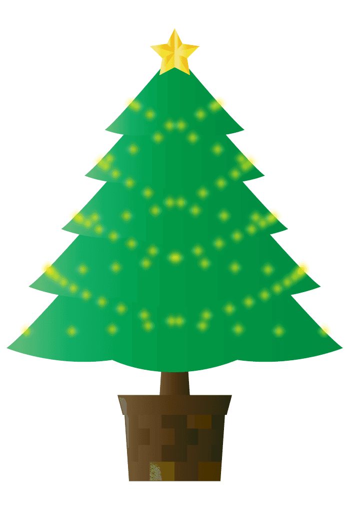 クリスマス ツリー イラスト かわいい詳細 9位