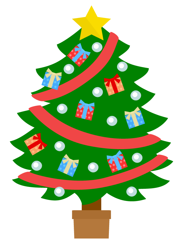 クリスマス ツリー イラスト シンプル詳細 11位