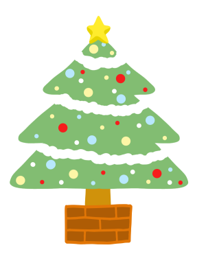 クリスマス ツリー 手書き詳細 4位