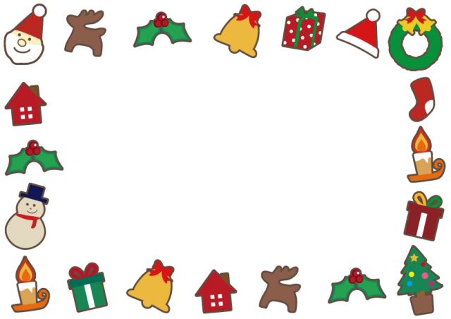 クリスマス フレーム 無料詳細 3位