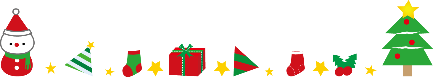 クリスマス ライン イラスト詳細 5位