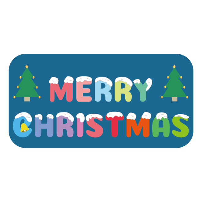 クリスマス ロゴ 無料詳細 3位