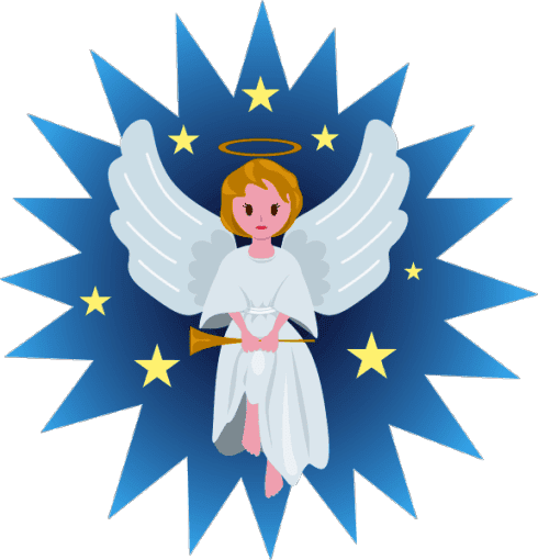 クリスマス 天使 イラスト - KibrisPDR