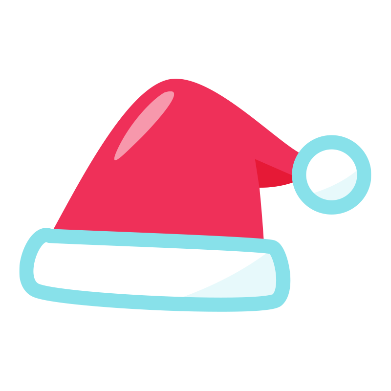 クリスマス 帽子 イラスト詳細 12位