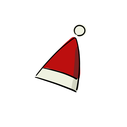 クリスマス 帽子 イラスト詳細 13位