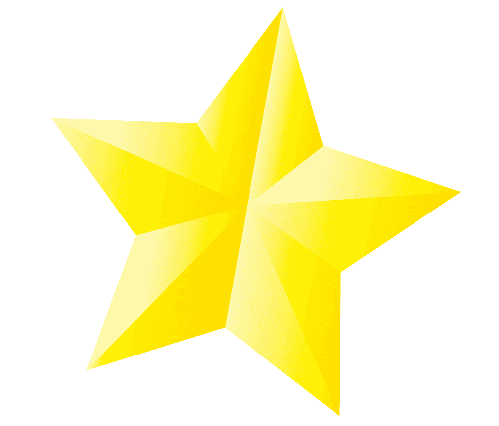 クリスマス 星 イラスト詳細 4位