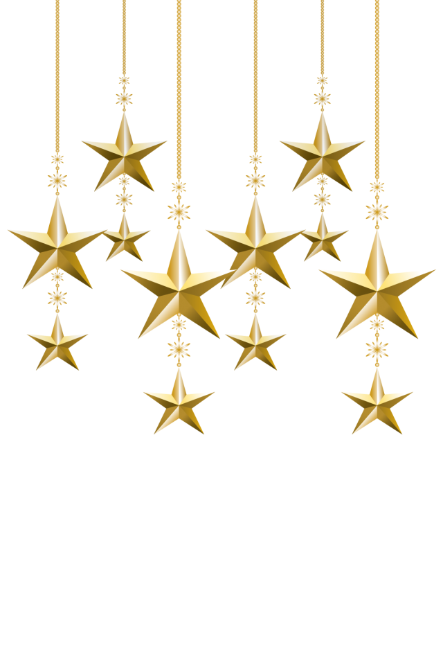 クリスマス 星 イラスト詳細 7位