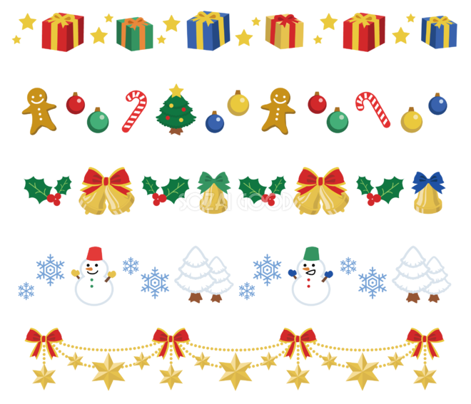 クリスマス 模様詳細 3位
