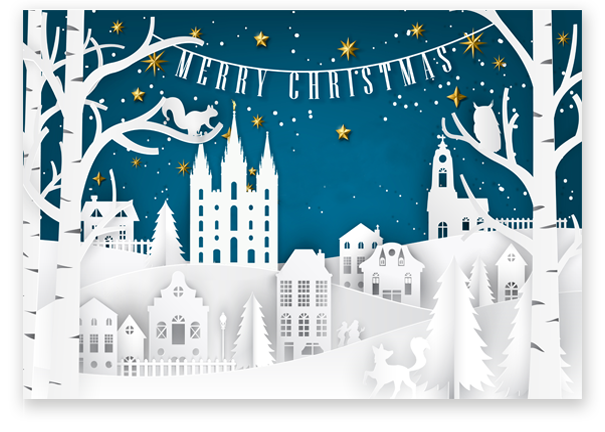 クリスマス 風景 壁紙詳細 4位