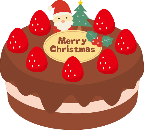 クリスマス 食べ物 イラスト詳細 3位