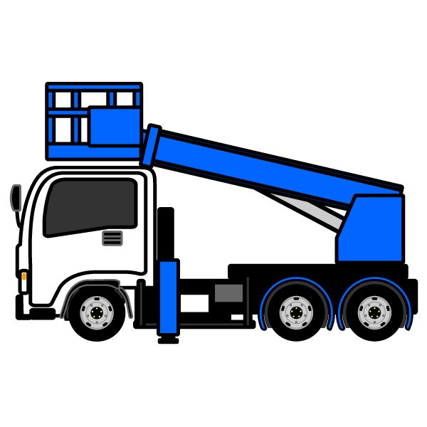 クレーン 車 イラスト詳細 10位