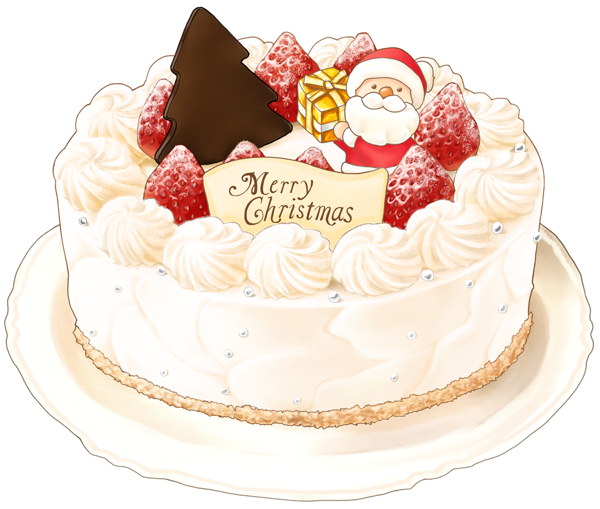 ケーキ の イラスト詳細 7位
