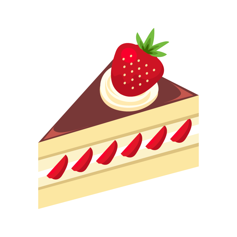 ケーキ の イラスト詳細 8位
