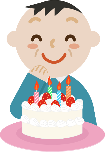 ケーキ を 持つ イラスト詳細 9位