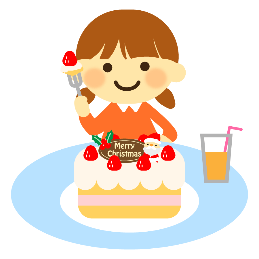 ケーキ 食べる イラスト詳細 3位