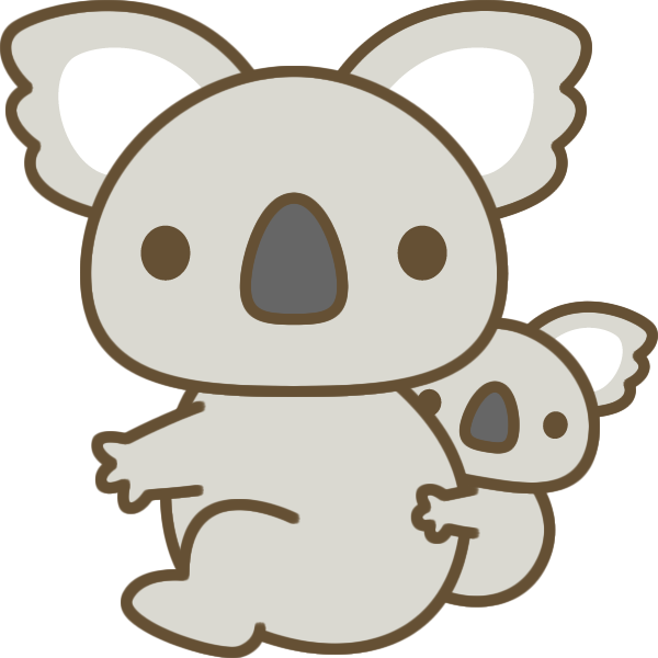 コアラ の イラスト詳細 6位