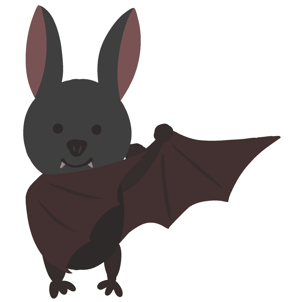 コウモリ イラスト かわいい詳細 4位