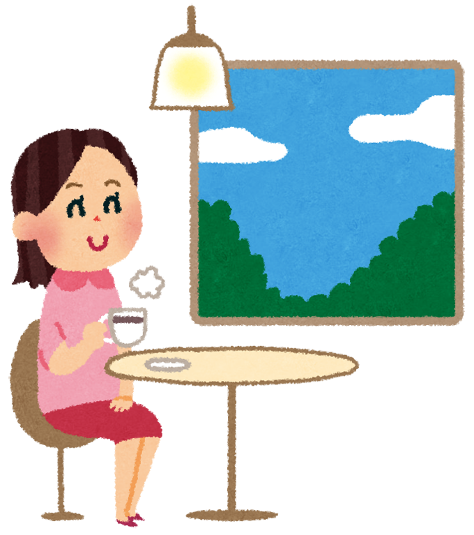 コーヒー を 飲む イラスト詳細 11位