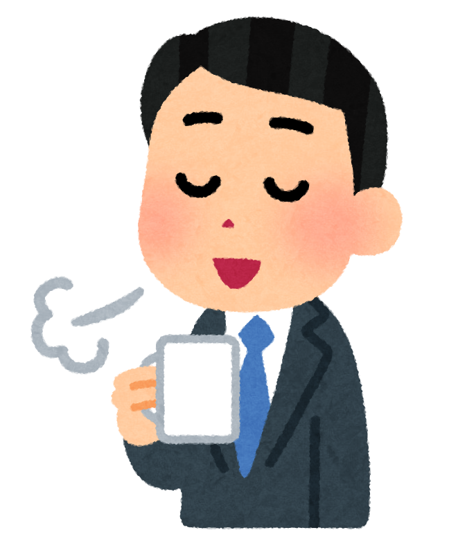 コーヒー を 飲む イラスト詳細 6位