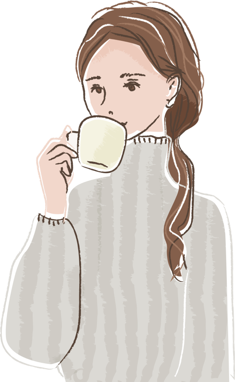コーヒー を 飲む イラスト詳細 10位