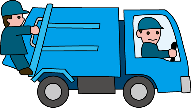 ゴミ 収集 車 イラスト詳細 3位