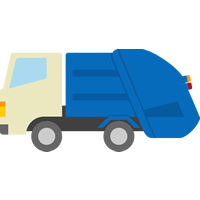 ゴミ 収集 車 イラスト詳細 8位