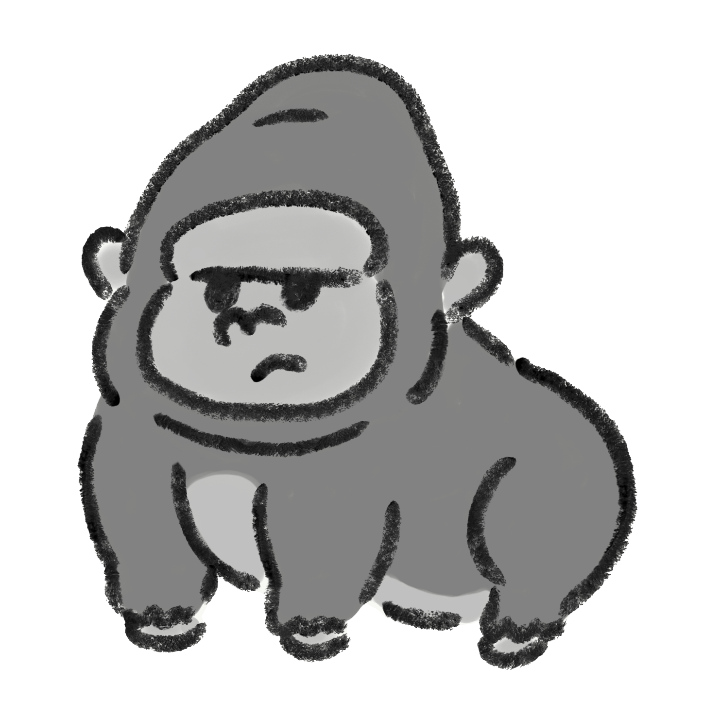 ゴリラ アイコン詳細 9位