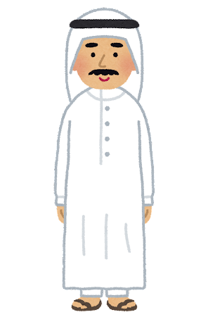 サウジアラビア 服詳細 6位
