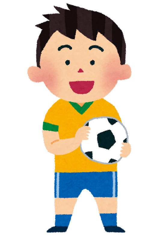 サッカー 少年 イラスト詳細 2位