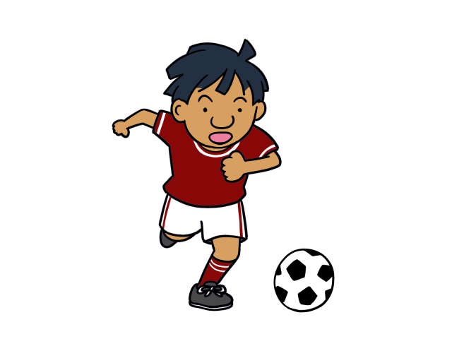 サッカー 少年 イラスト詳細 9位