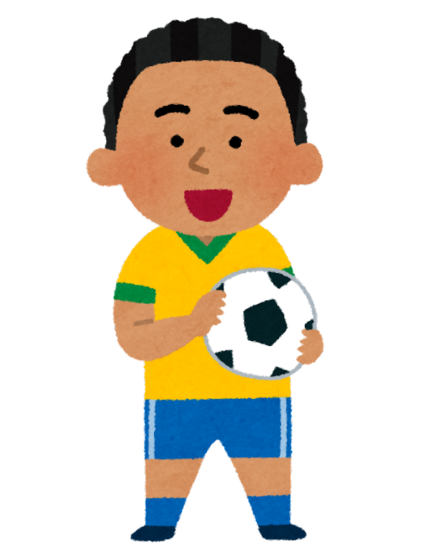 サッカー 少年 イラスト詳細 3位