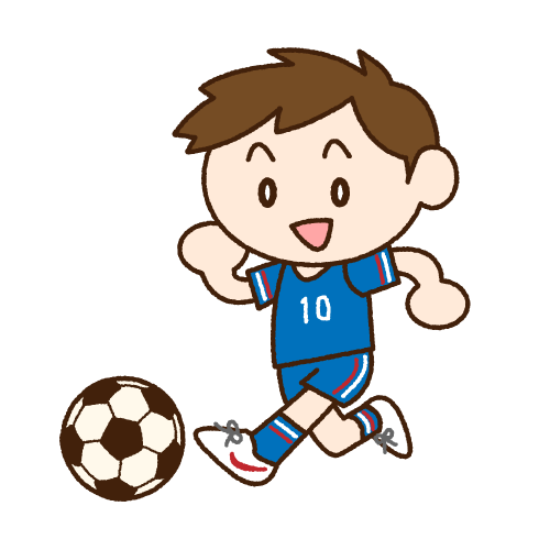 サッカー 少年 イラスト詳細 4位