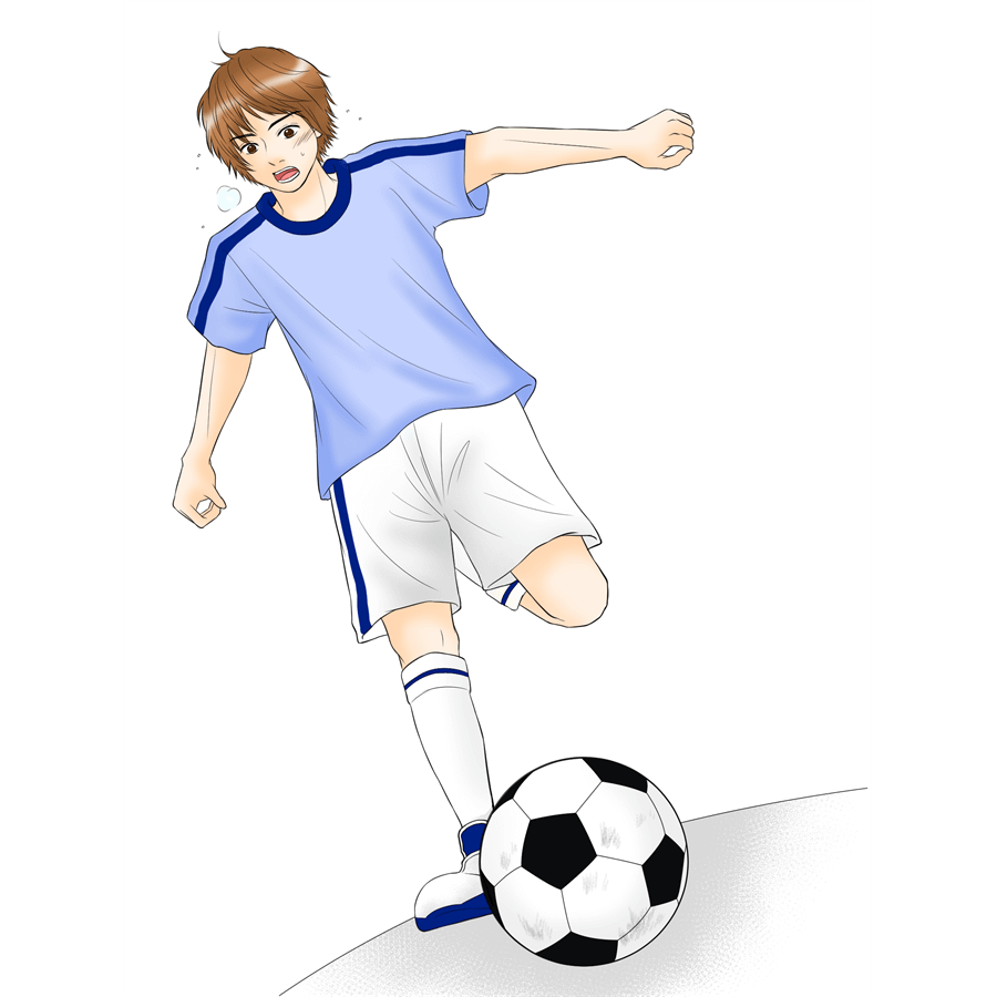 サッカー 絵詳細 13位