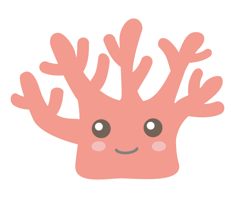 サンゴ イラスト 簡単詳細 7位