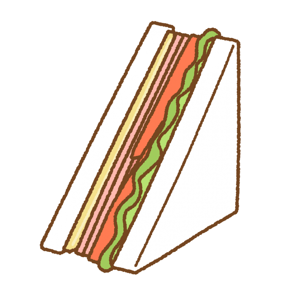 サンドイッチ イラスト - KibrisPDR