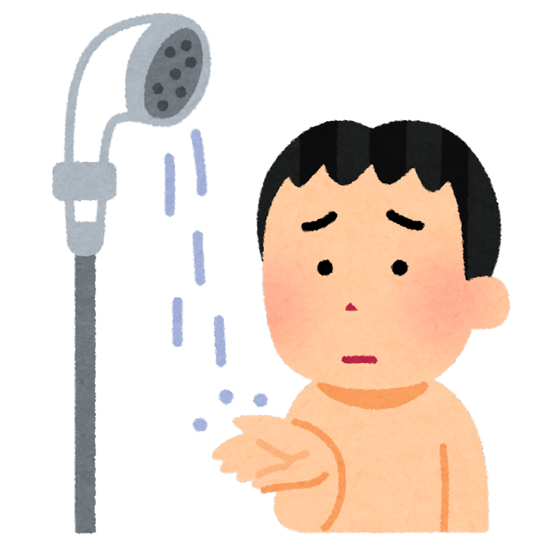 シャワー を 浴びる イラスト詳細 8位