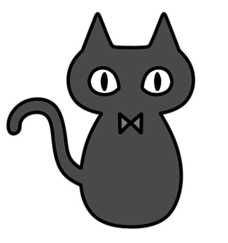 シルエット ハロウィン ねこ イラスト詳細 6位