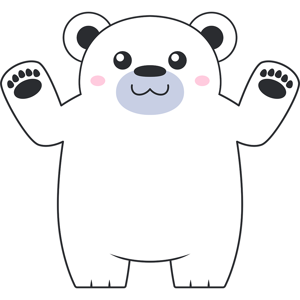 シロクマ イラスト詳細 3位