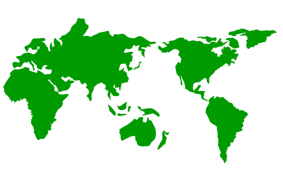 シンプル 世界 地図 イラスト詳細 4位