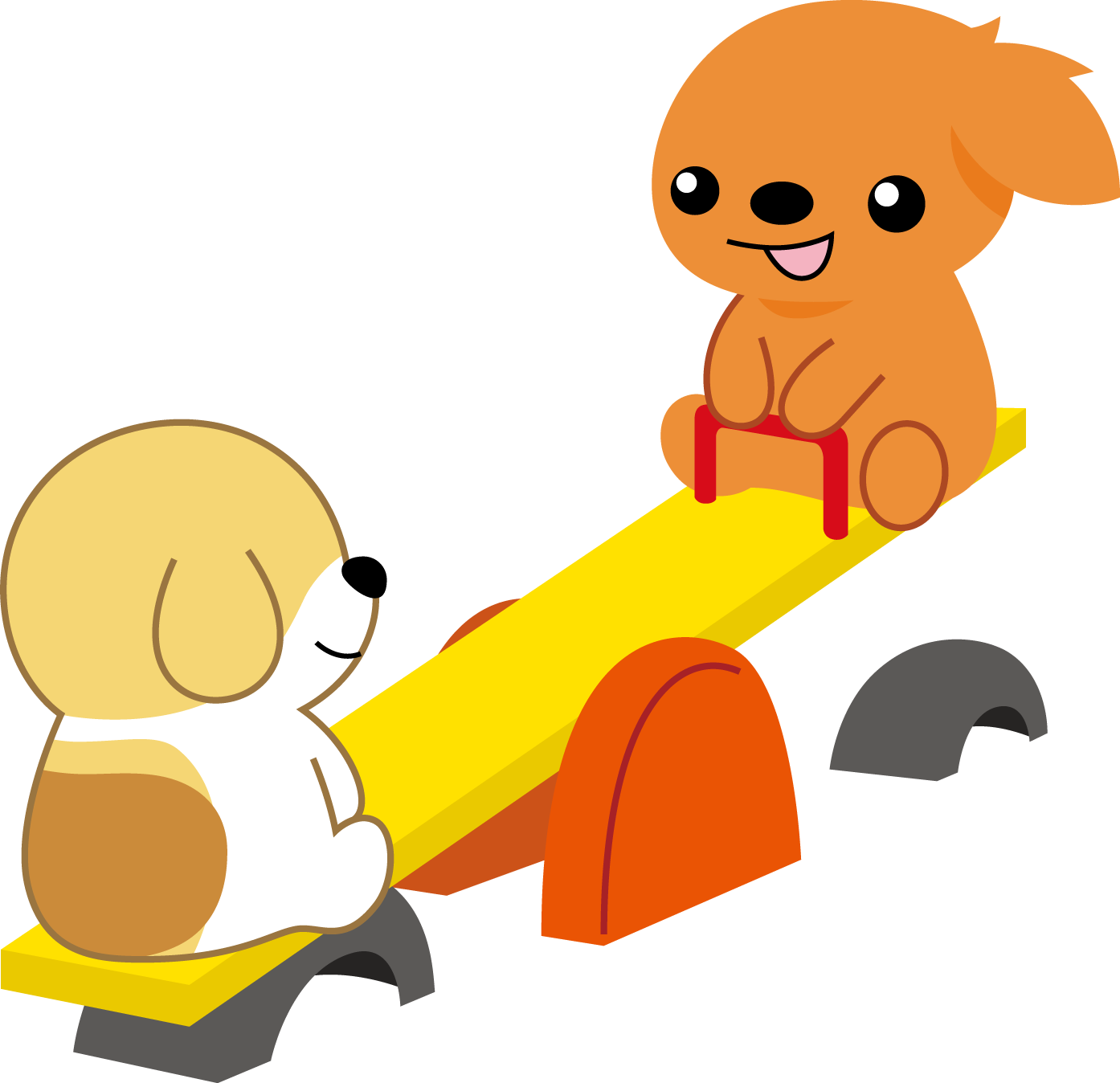 シーソー イラスト詳細 4位