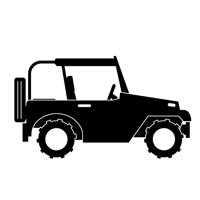 ジープ イラスト詳細 11位