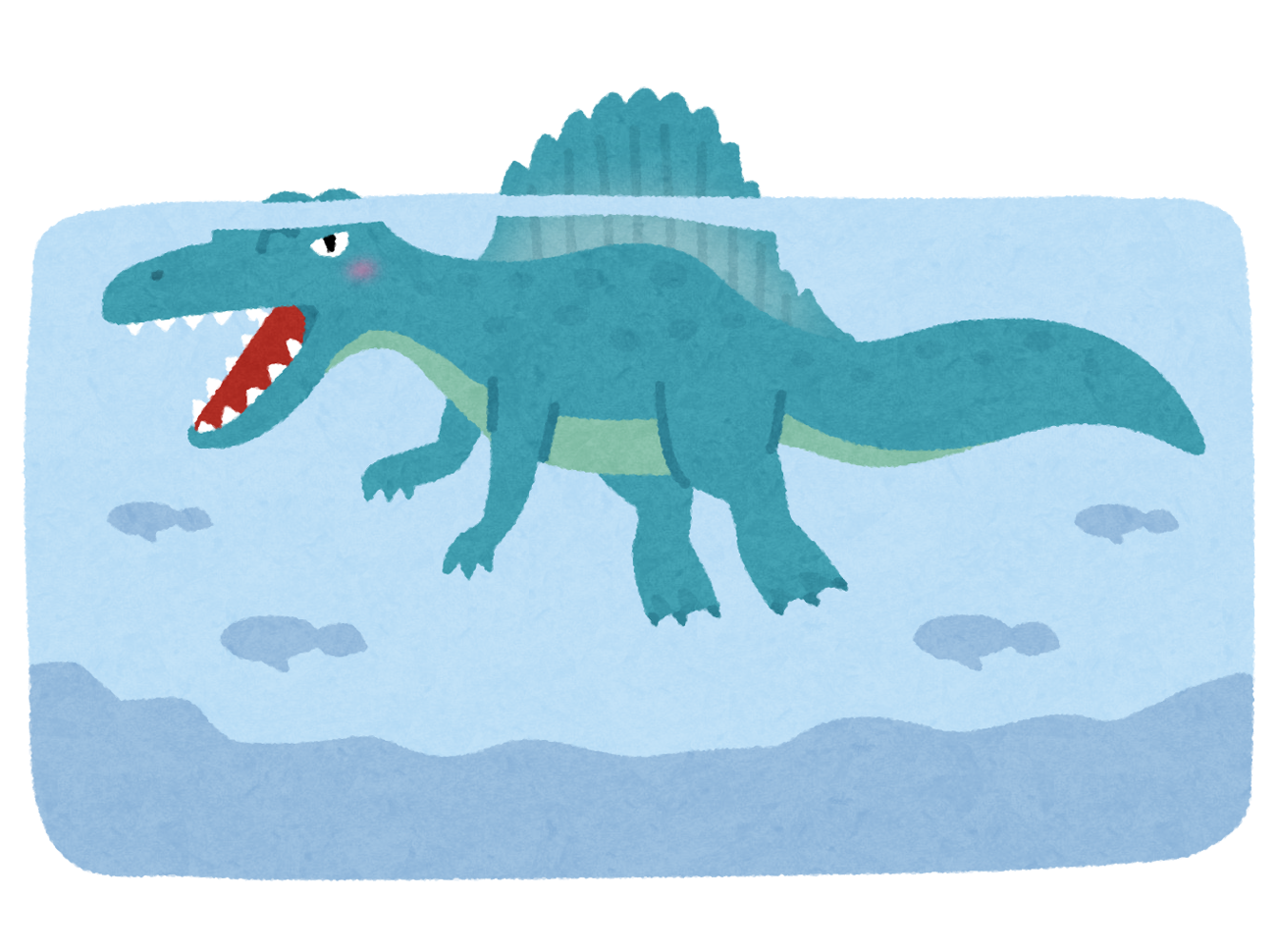 スピノサウルス イラスト - KibrisPDR