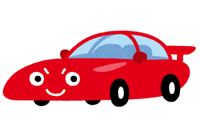 スポーツ カー イラスト 簡単詳細 4位