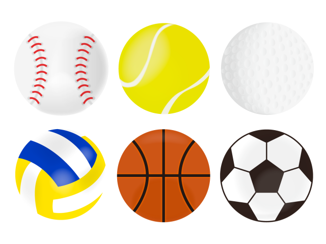 スポーツ ボール イラスト詳細 8位