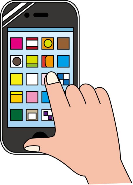 スマホ イラスト 無料詳細 6位